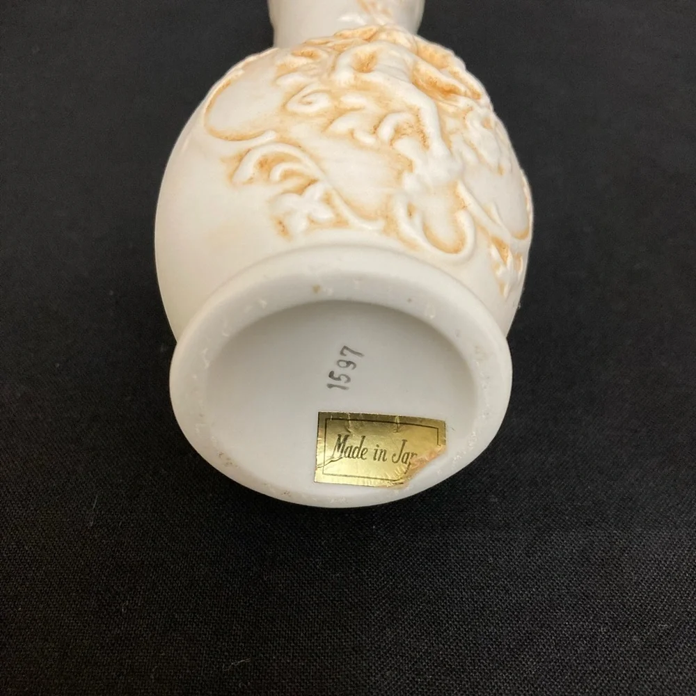 Vintage Lefton Cherub Bud Vase‎ Angel Flower Holder Japan